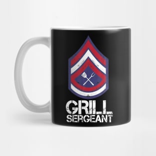 BBQ Grill Sergeant American Cook Barbecue Grilling Mug
